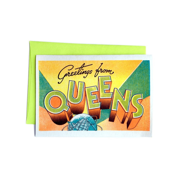 Queens Risograph Greeting Cards | Next Chapter Studio