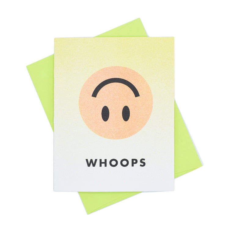 Smiley Face Cards - Risograph Greeting Cards | Next Chapter Studio