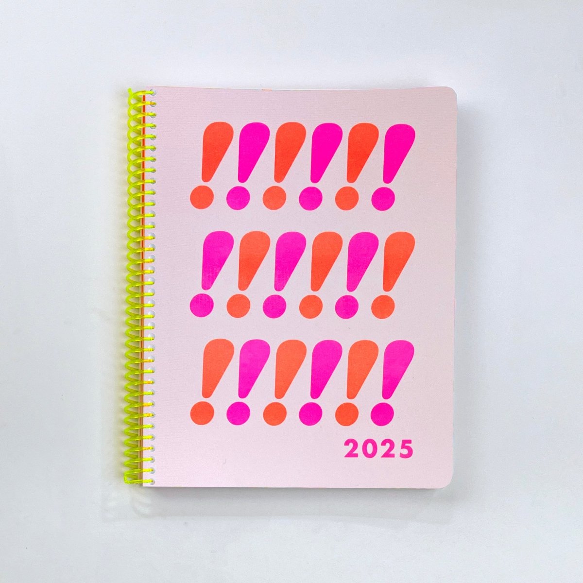 2025 Dated Planner - Riso Printed, 212 Pages, Spiral Bound - Next Chapter Studio