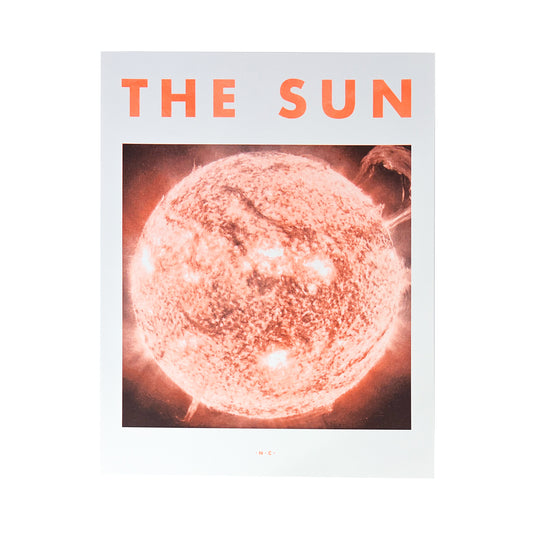 The Sun - Planet Risograph Print