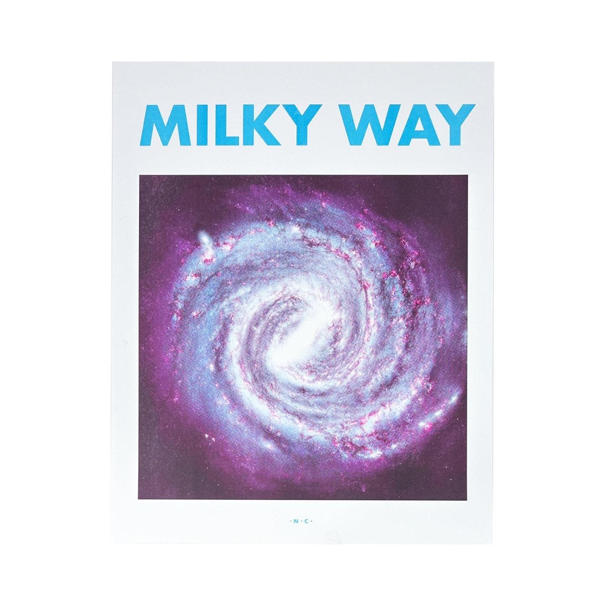 Milky Way Galaxy - Space Risograph Print - Next Chapter Studio