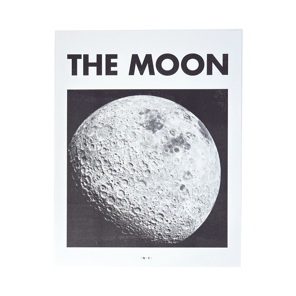 The Moon - Planet Risograph Print - Next Chapter Studio