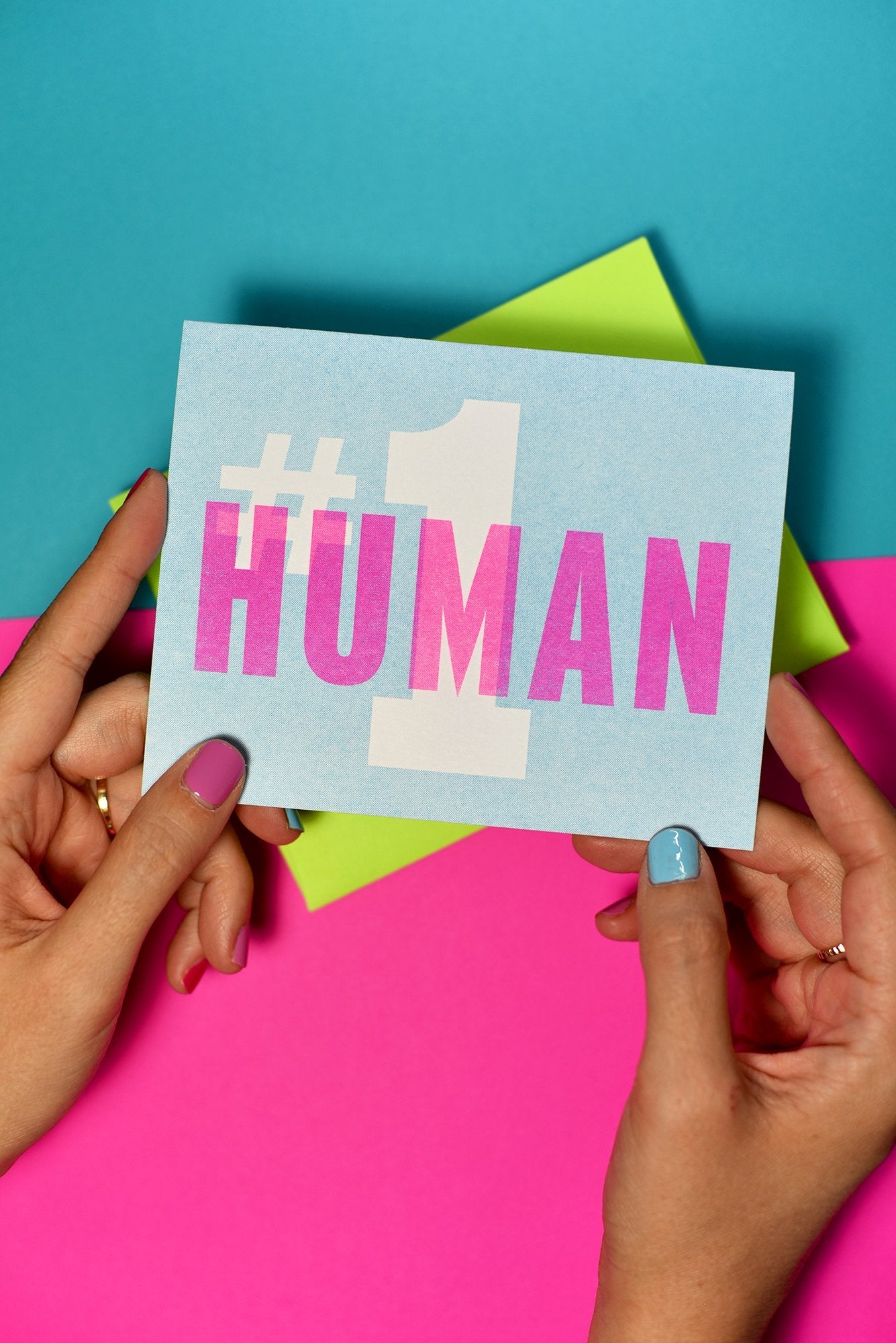 #1 Human - Greeting Card - Next Chapter Studio