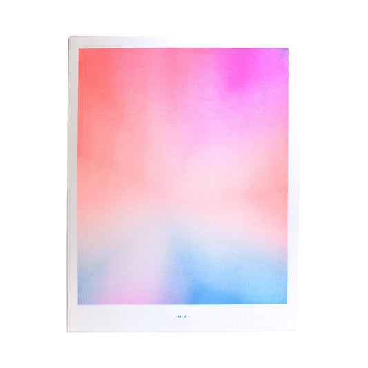 Aura 2 - Risograph Art Print - Next Chapter Studio