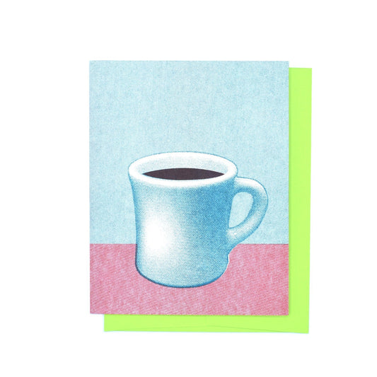 Coffee Mug - Risograph Greeting Card - Next Chapter Studio