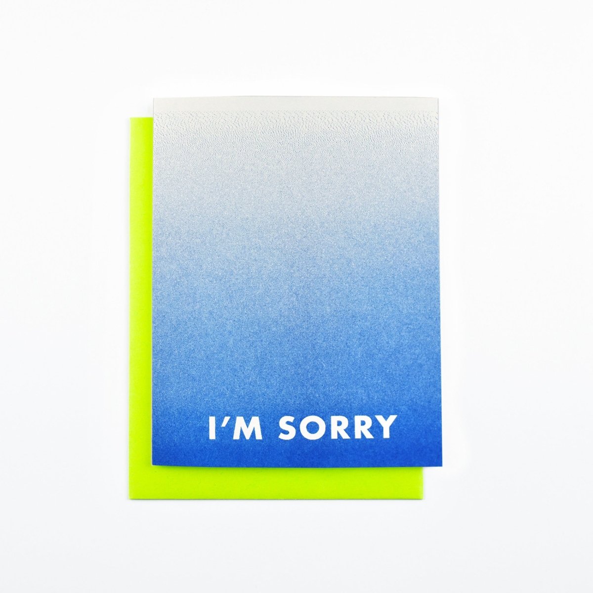 I'm Sorry - Condolences Greeting Card - Next Chapter Studio