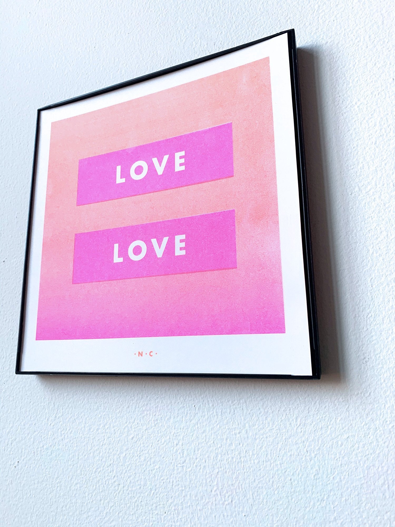 Love is Love - Art Risograph Print - Next Chapter Studio