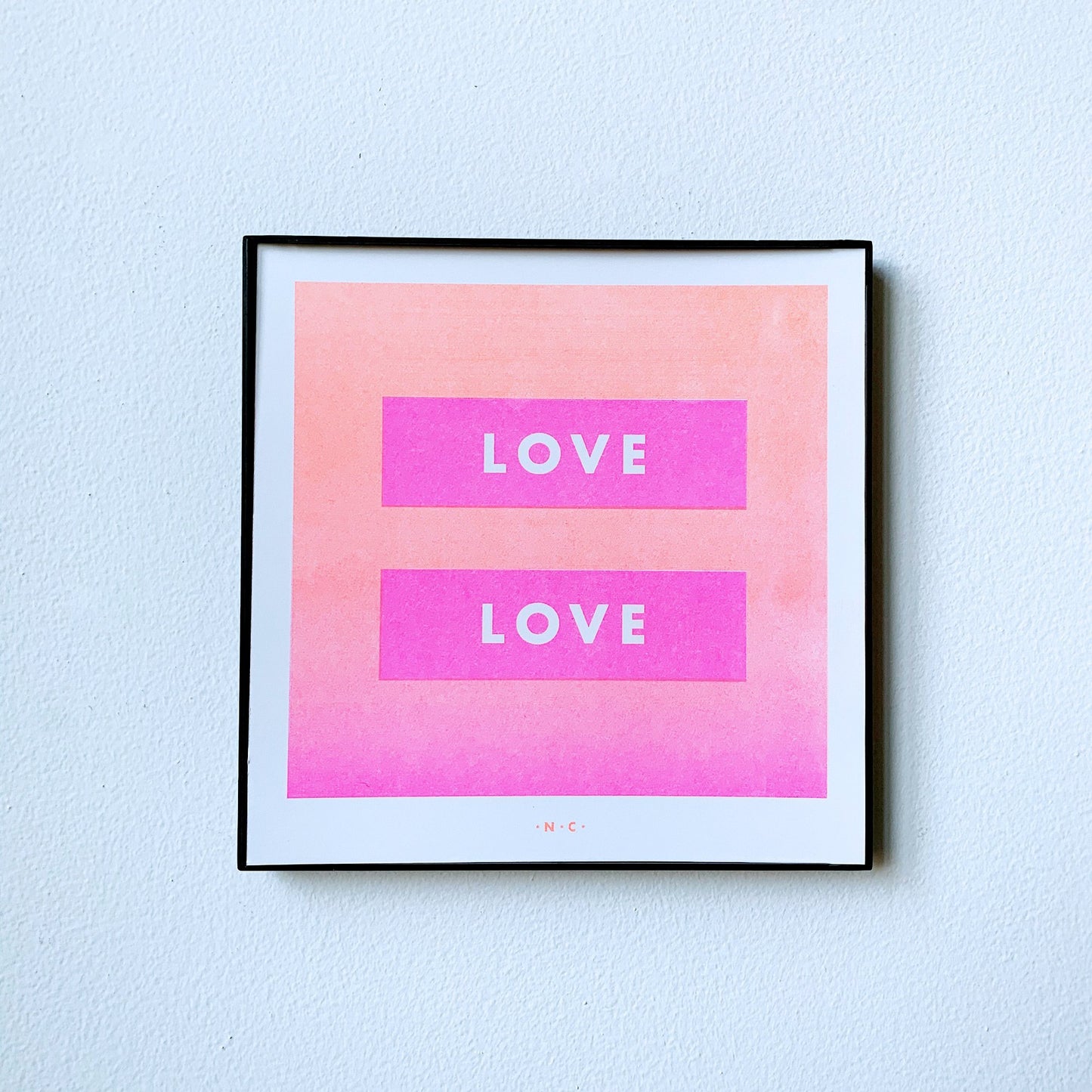 Love is Love - Art Risograph Print - Next Chapter Studio