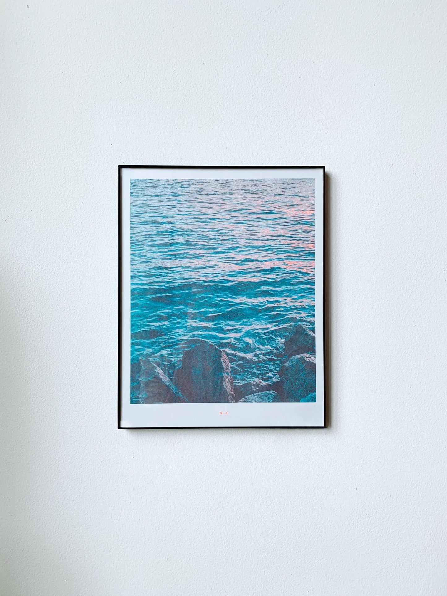 River Sunset - Risograph Art Print - Next Chapter Studio