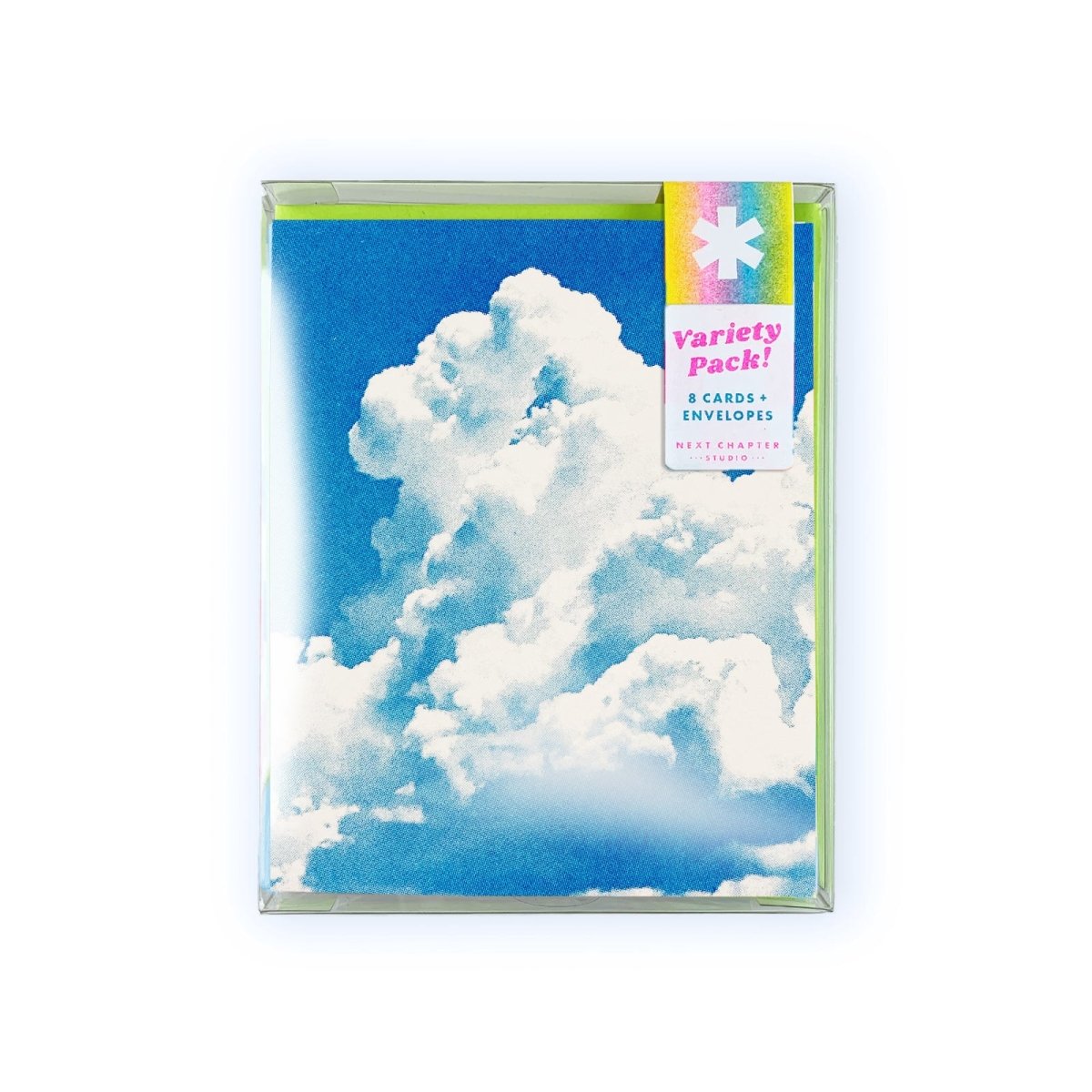 Southwest Clouds - Variety Pack - Risograph Greeting Cards - Next Chapter Studio