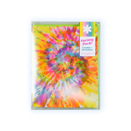 Tie-Dye Greeting Card Variety Pack - Next Chapter Studio